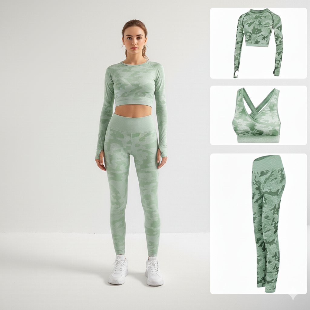 Camo Seamless Sports Set