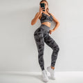 Camo Seamless Sports Set - Grey